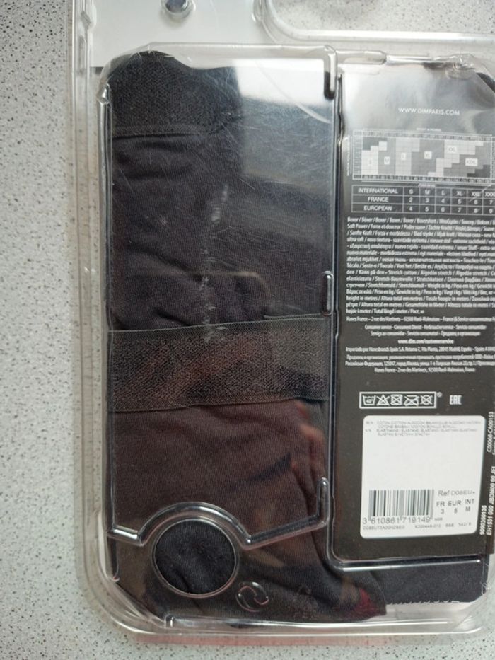 Boxers dim soft power taille M coloris noir - photo numéro 5