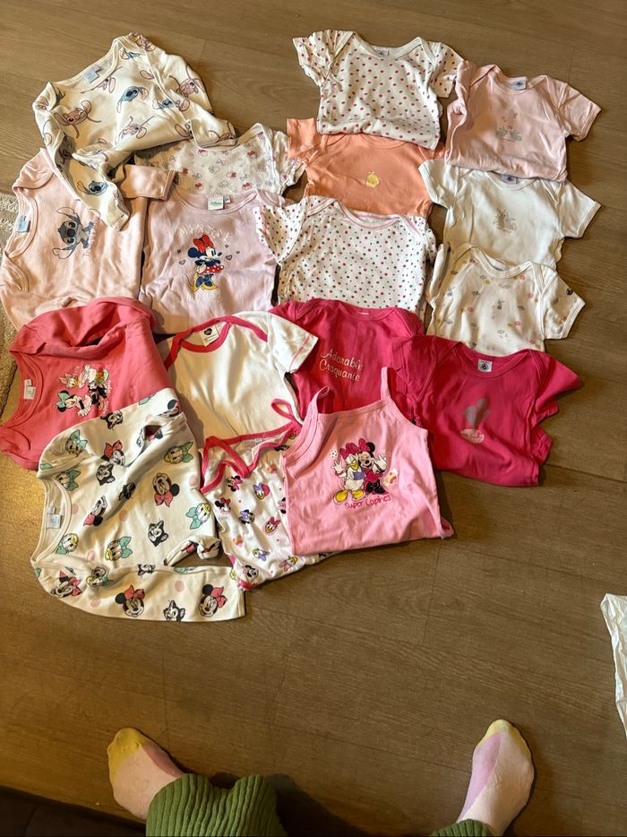 Lot body fille 3 ans
