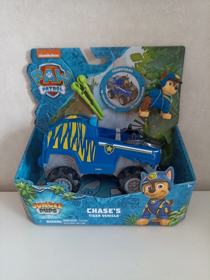 Véhicule pat patrouille+ figurine