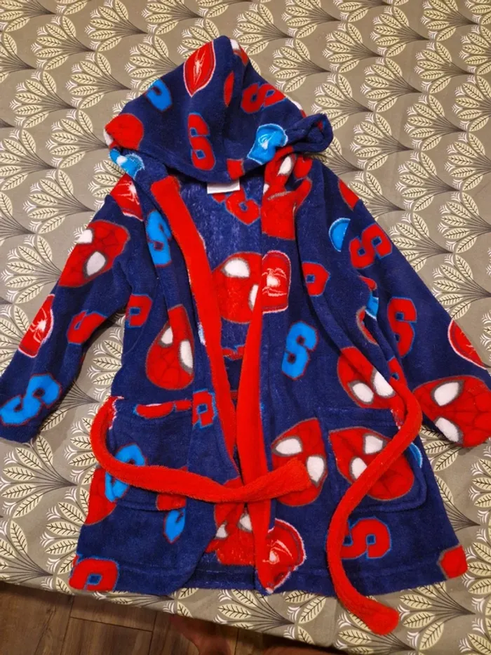 Robe de chambre spiderman