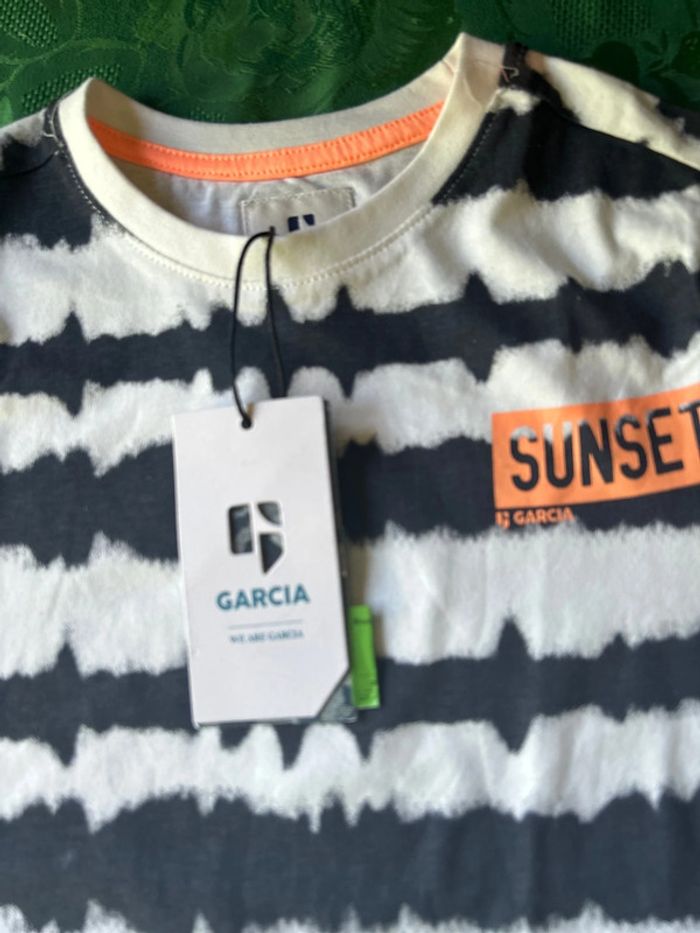 T-shirt 8-9 ans garçon Garcia neuf - photo numéro 2