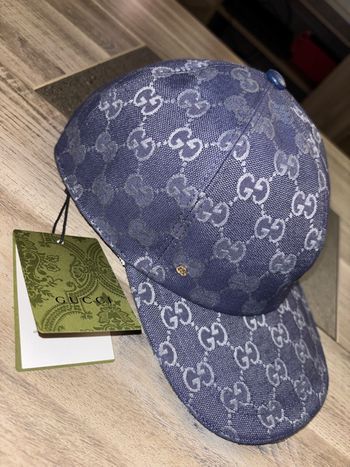 Casquette GG bleu jean taille M - impeccable 
