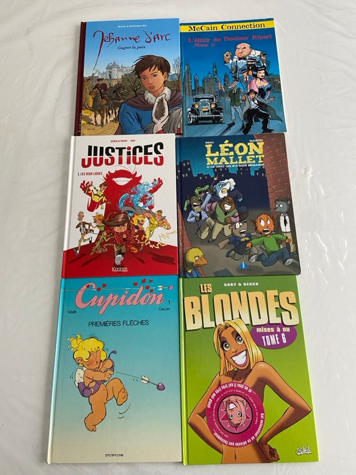Lot 6 BD Ados / Adultes - Humour, Histoire & Décalé