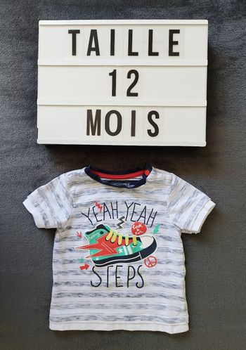 T-shirt 12 mois
