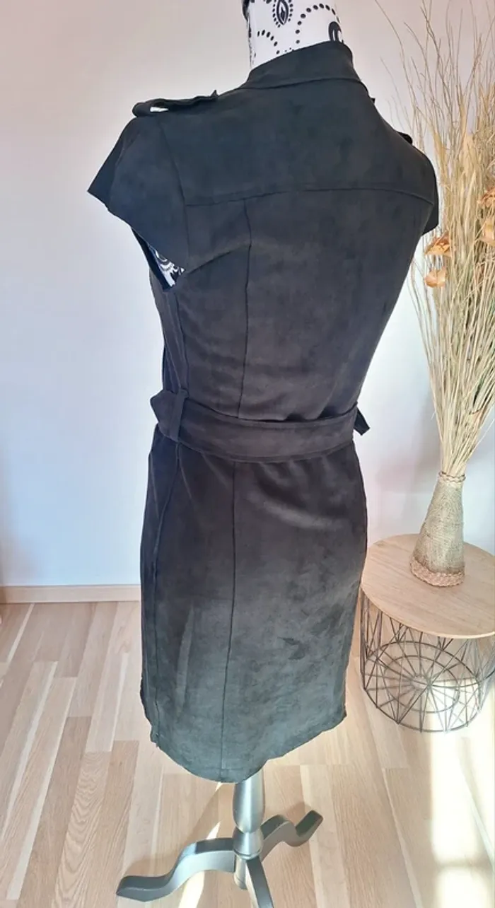 Sublime! Élégante robe en peau de pêche taille 36 neuve - photo numéro 6