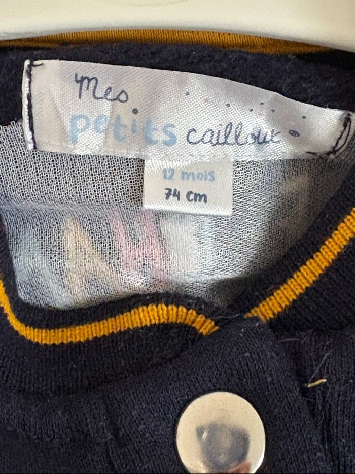 Veste t 12 mois bleu marine - photo numéro 2