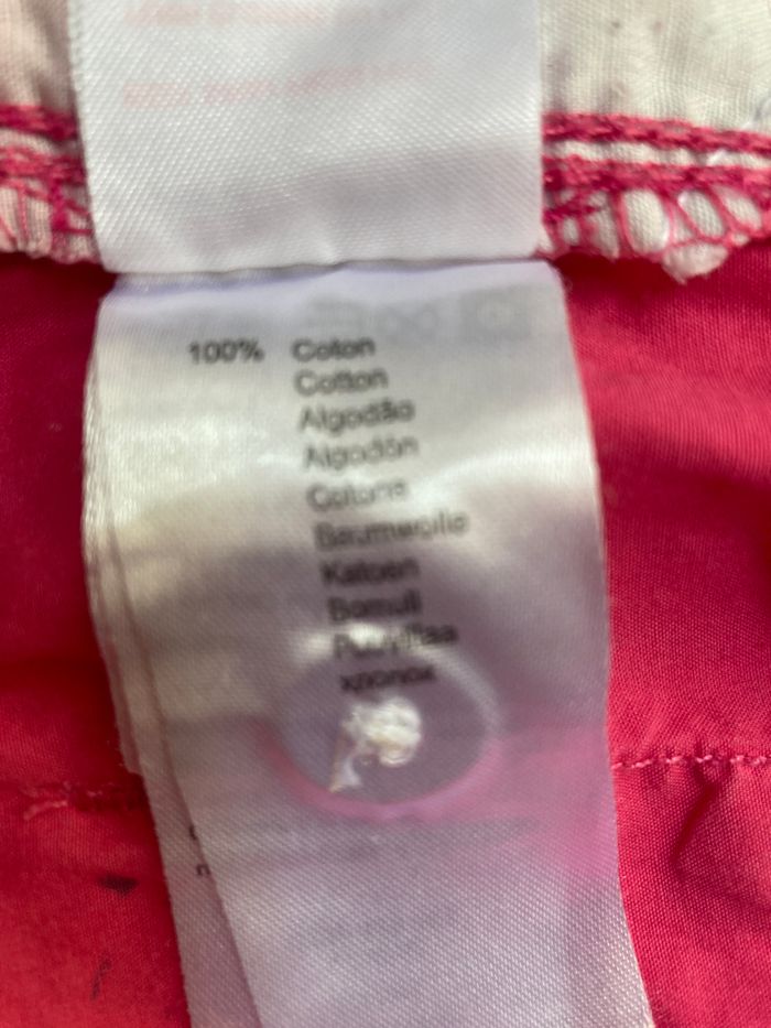 short avec revers imprimé chats et fleurs - photo numéro 6