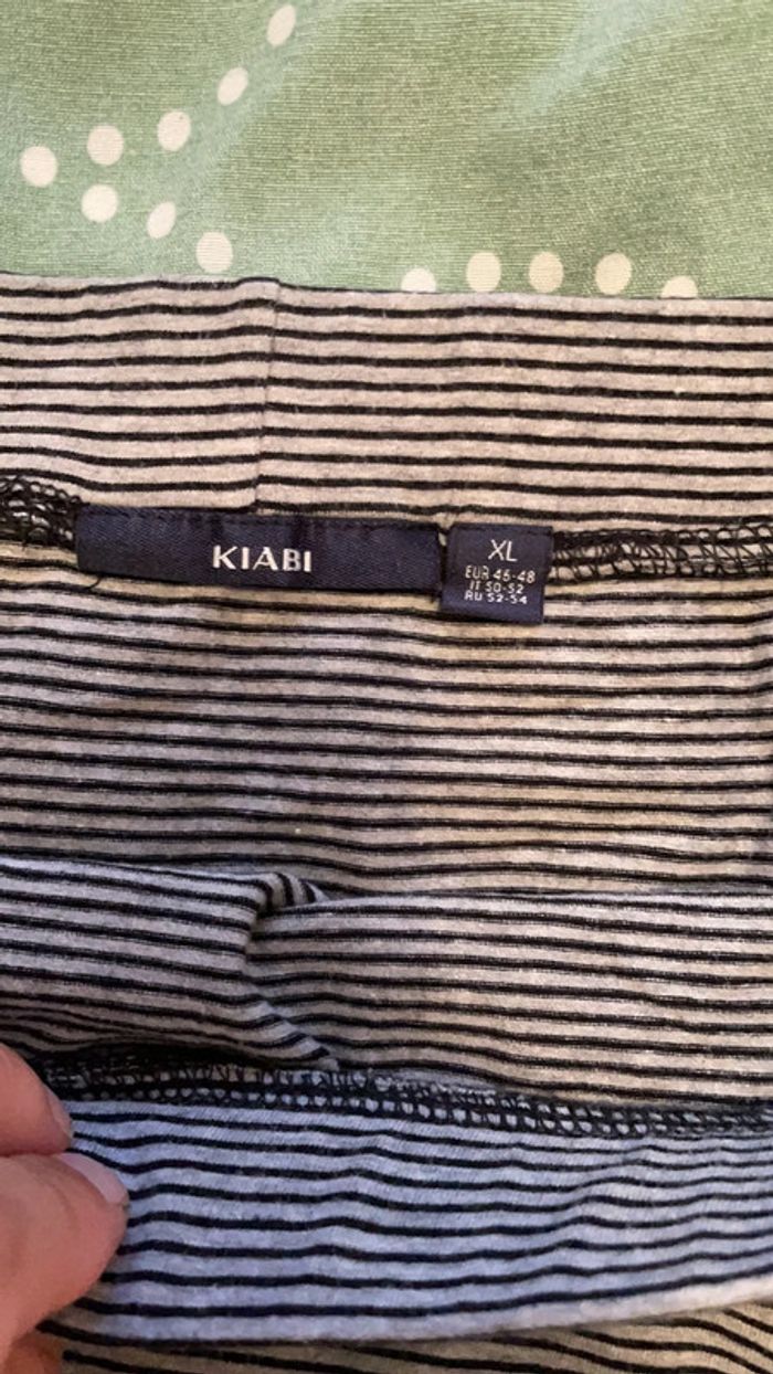 Jupe en coton rayé - photo numéro 3