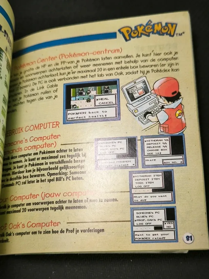Pokemon rouge nintendo game boy - photo numéro 15