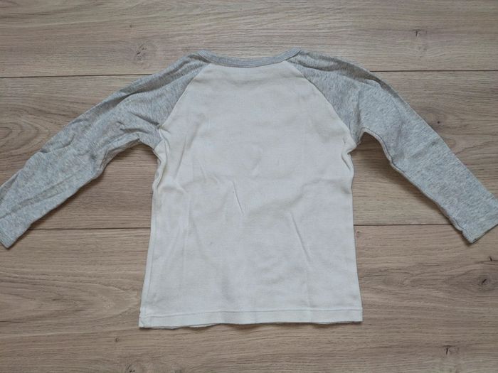 Lot de 2 tee shirt manche longue 24 mois - photo numéro 6