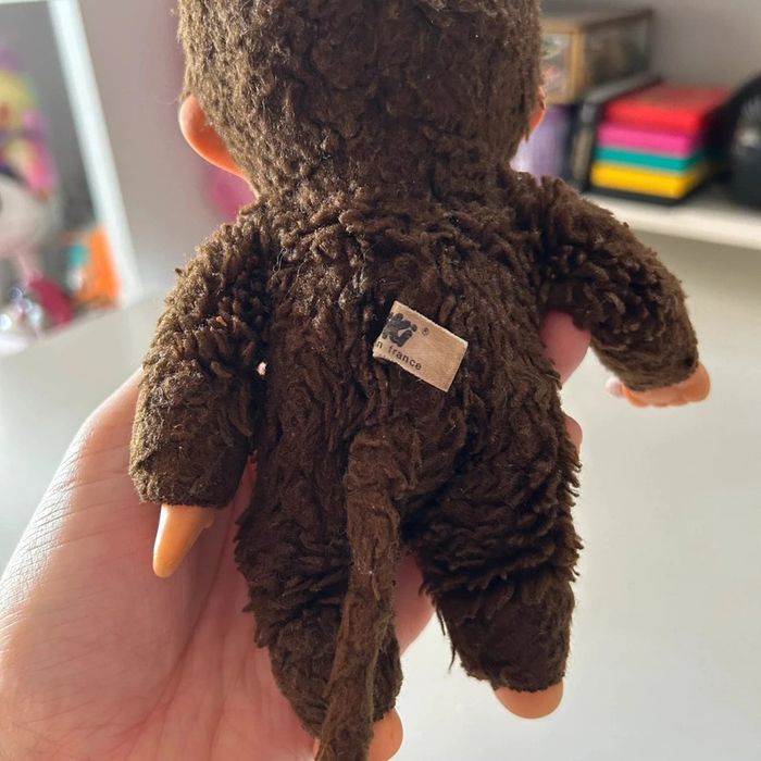 Peluche kiki le vrai singe vintage v - photo numéro 9