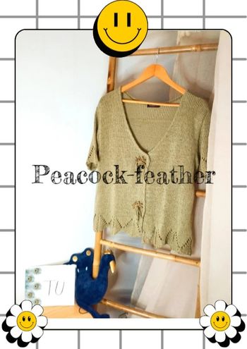 Pull vert mailles passionelle TU
