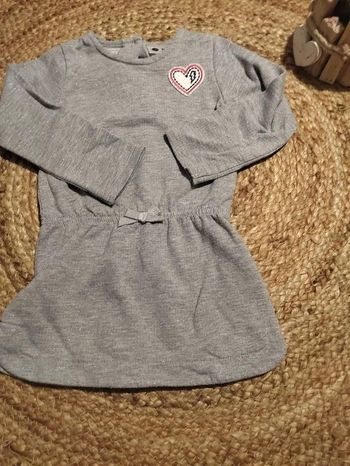 Robe pull 24 mois grain de blé