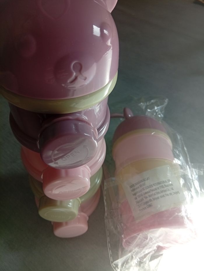 Boîte pour alimentation bébé