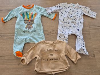 Lot vêtements 1 mois garçon