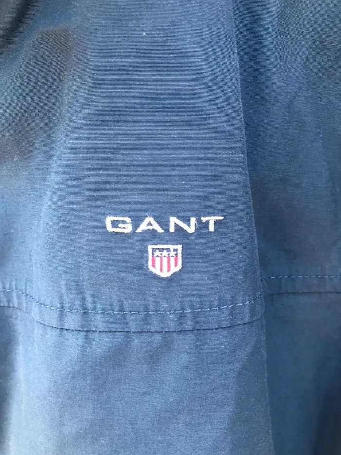 Gant coat jacket navy blue Mens M - photo numéro 4