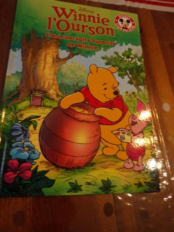 Livre Winnie l'ourson L'anniversaire surprise de Winnie Disney club du livre
