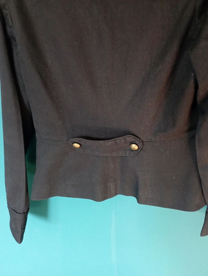 Veste style militaire noire - photo numéro 4