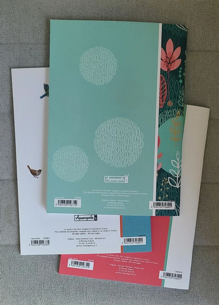 3 carnets lignés Neuf - photo numéro 3