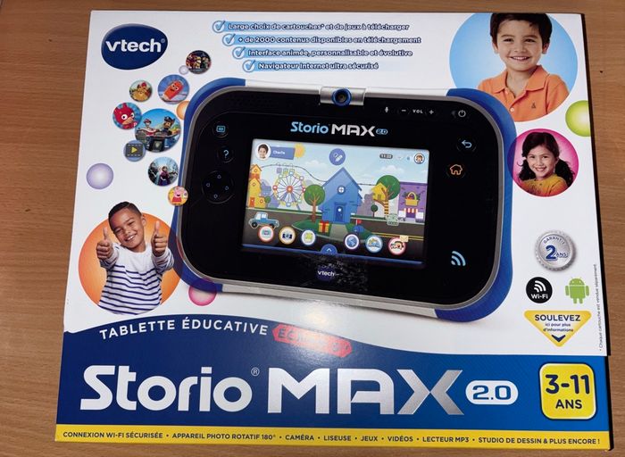 Tablette éducative VTech Storio MAX 2.0 – NEUVE