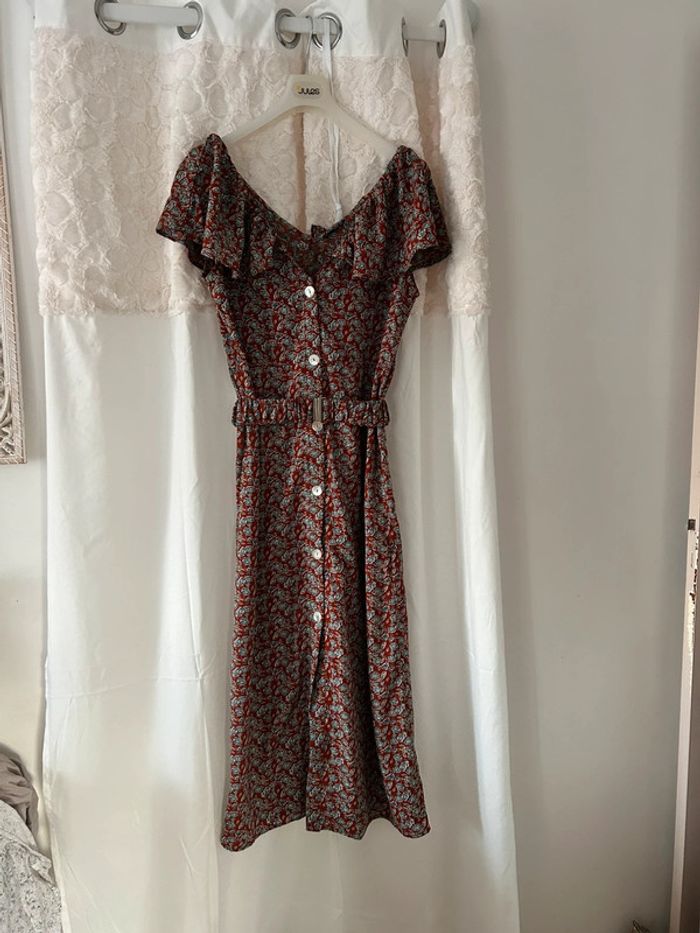 Robe longue Shein L avec ceinture