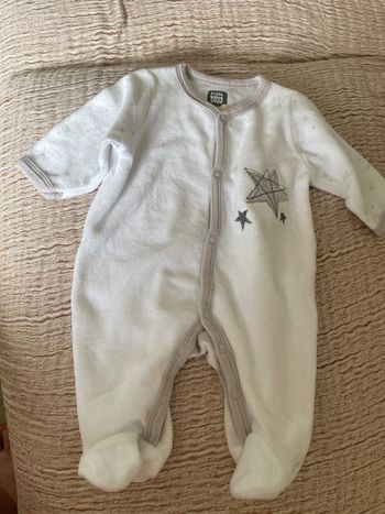Pyjama velours 0 mois