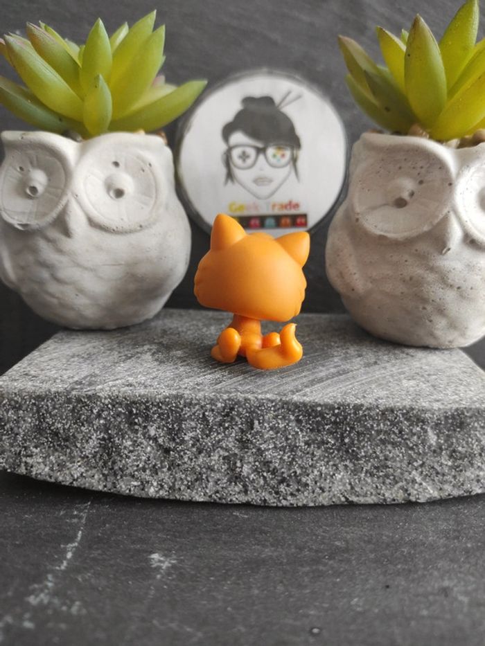 Littlest Petshop Pet Shop LPS chat snowshoe 86 cat Kitten #geektradelpschat - photo numéro 3