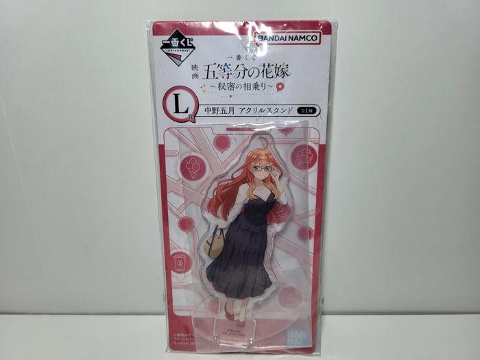 The Quintessential Quintuplets Stand Acrylic 2D Ichiban Kuji  L NAKANO Itsuki