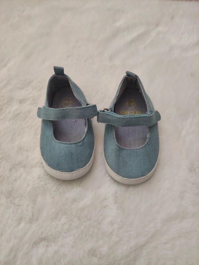 Chaussures chaussons bébé fille - photo numéro 2