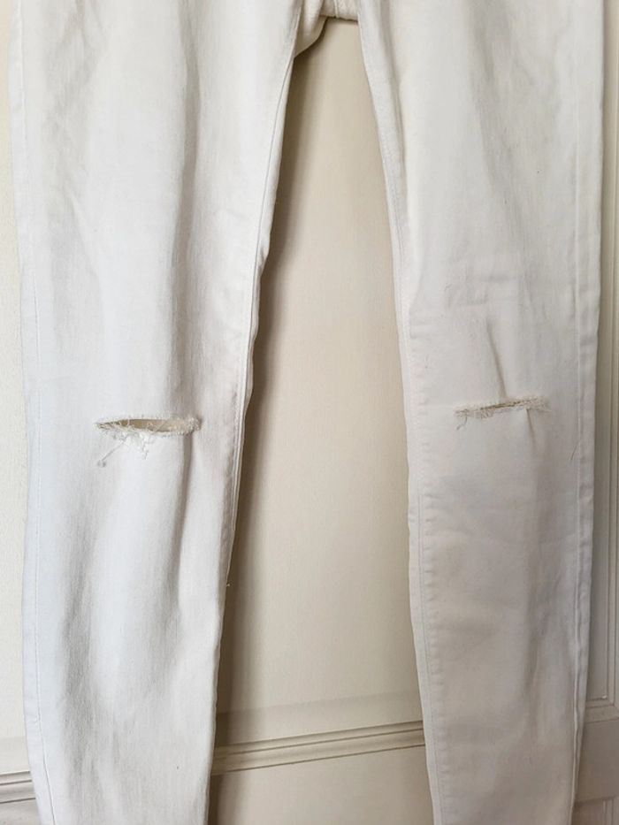 Lot de 2 jeans - kaki et blanc - photo numéro 5