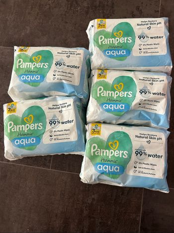 Lingettes Harmonie Aqua Pampers
