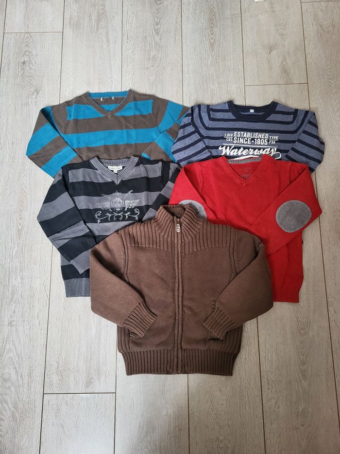 Lot pull et gilet