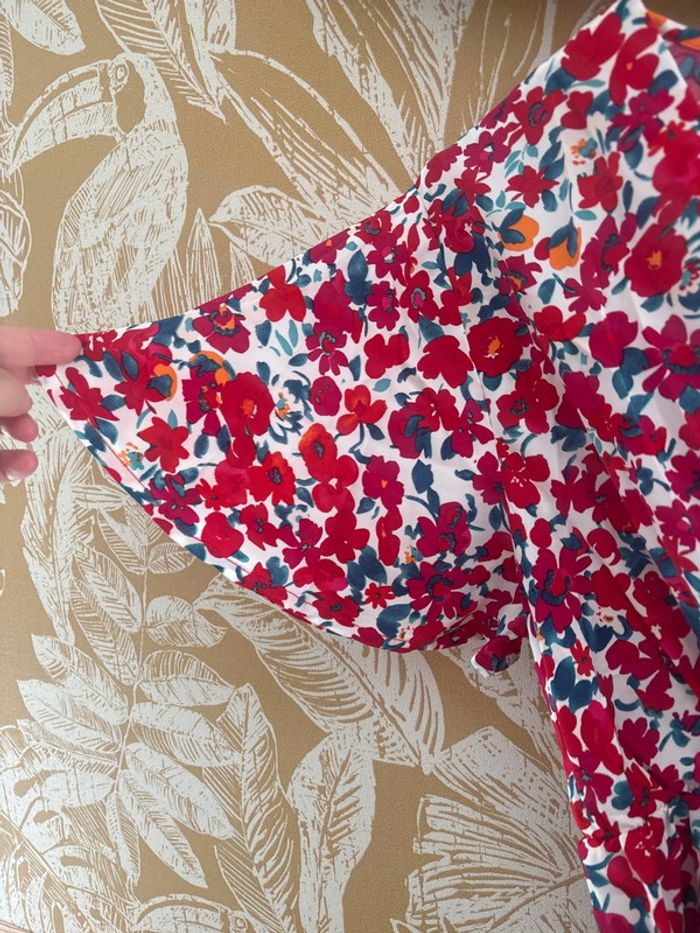 Robe courte neuve L/XL fleurs naumy - photo numéro 5