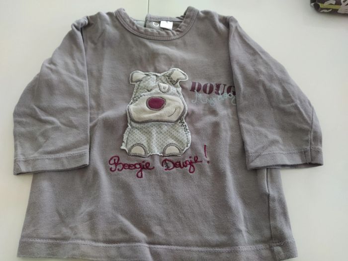 Lot T-Shirt Manches longues garçon 12 mois - photo numéro 2