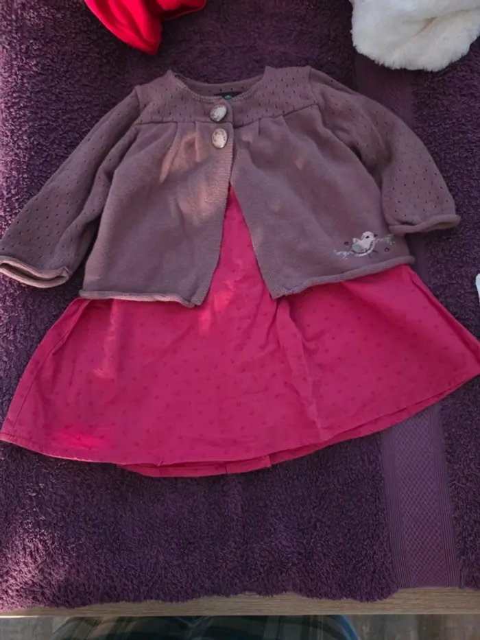 Robe été + gilet - photo numéro 9