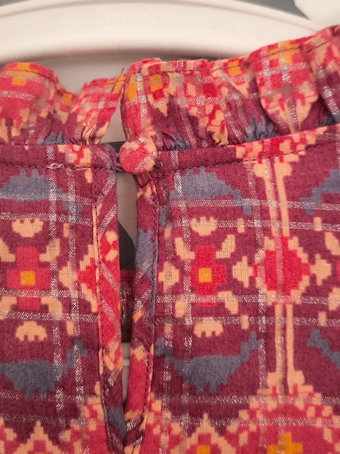 Blouse Sezane a volants imprimé 34 - photo numéro 18
