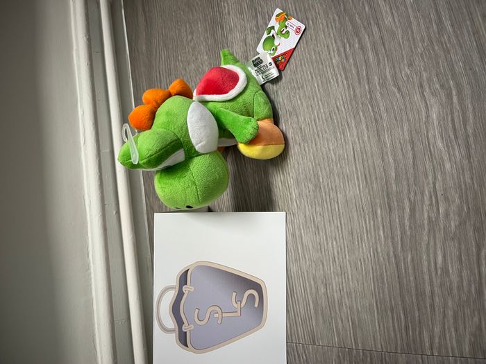 Super Mario - Peluche Yoshi Vert - photo numéro 4