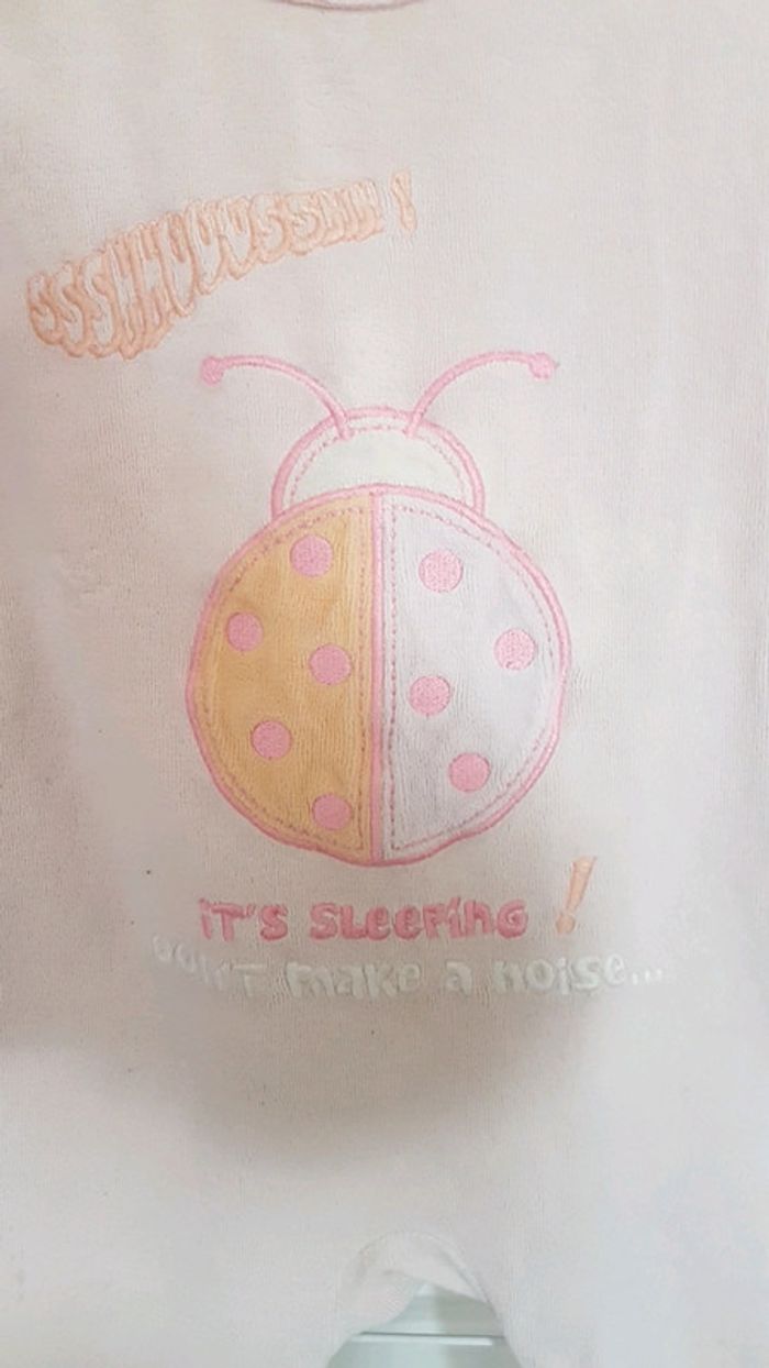 Pyjama chaud coccinelle 1 an - photo numéro 2