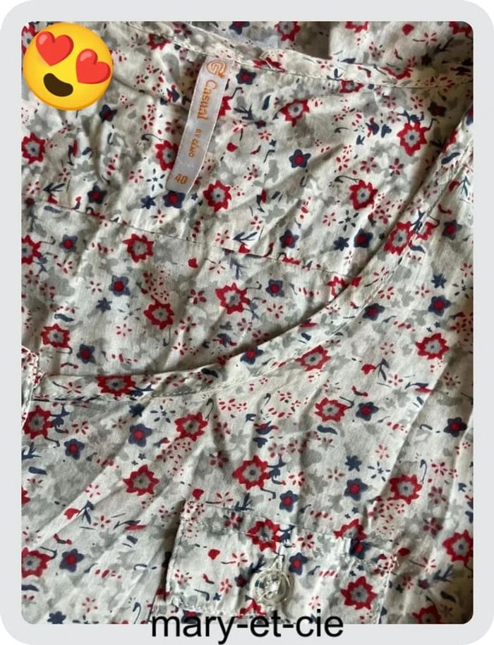 SOLDÉ - Blouse manche longue ou 3/4 taille 40 - me contacter pour commander en lot - photo numéro 5