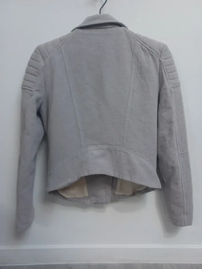 Veste femme h&m grise - photo numéro 2