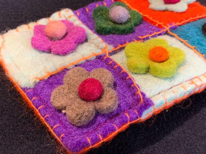 Pochette souvenir, trousse péruvienne ethnique - photo numéro 3