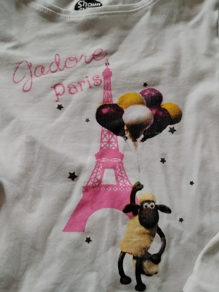 Tee shirt Shaun le mouton - photo numéro 2