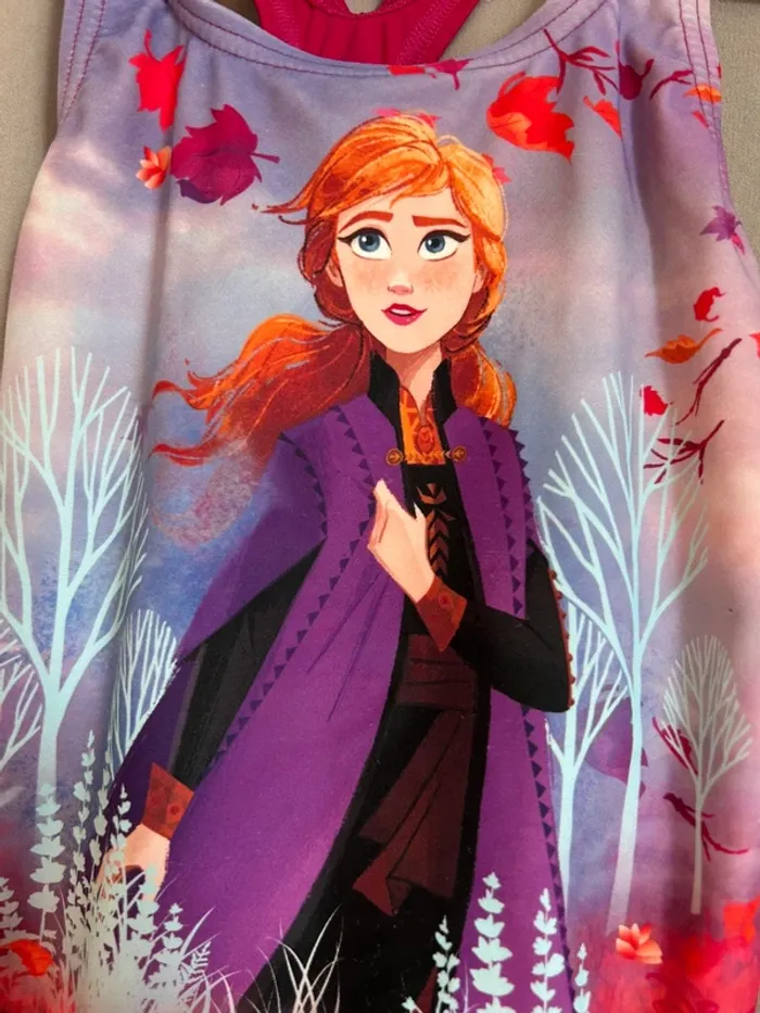 Maillot de bain Speedo la reine des neiges Disney 5-6ans - photo numéro 2