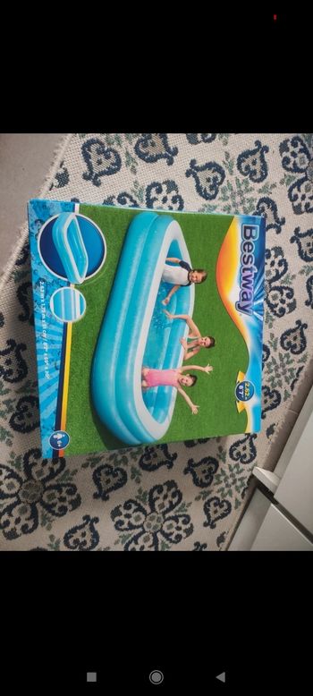 Piscine familiale rectangulaire Bestway neuve dans son emballage jamais ouverte 2m62x1m75