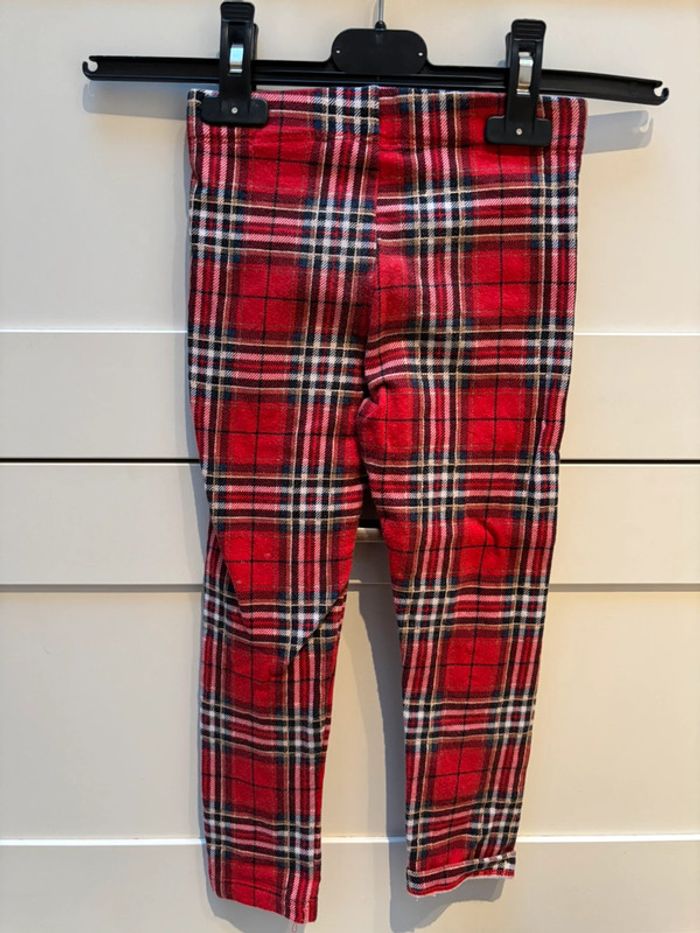Legging écossais H&M taille 104cm - photo numéro 4