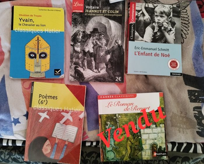 Livres de poche collège ou lycée au choix - photo numéro 3