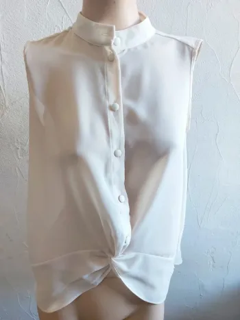Chemisier sans manches élégant Taille S