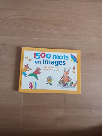 Livre imagiers imagerie  1500 mots 188 pages 3 ans 4ans 5ans 6ans