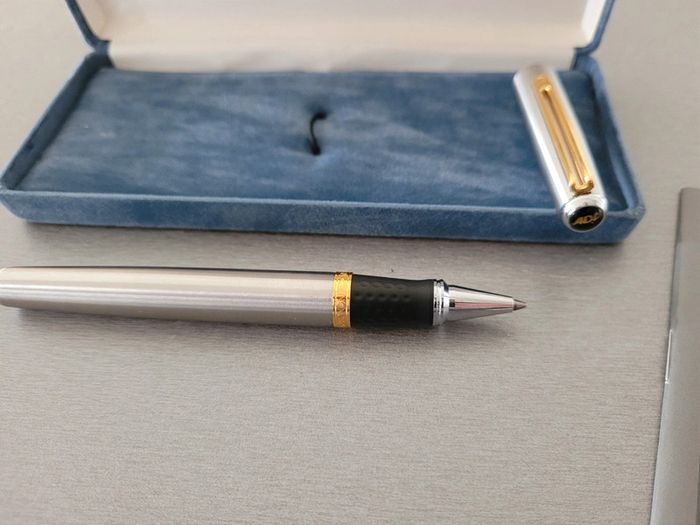 Vintage coffret stylo à bille inoxcrom - photo numéro 3