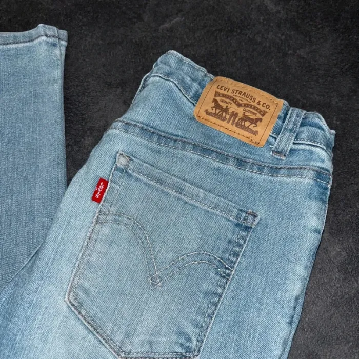 Jean Levi’s 720 Super Skinny Enfant – Bleu Clair – Taille 14 Ans - photo numéro 3